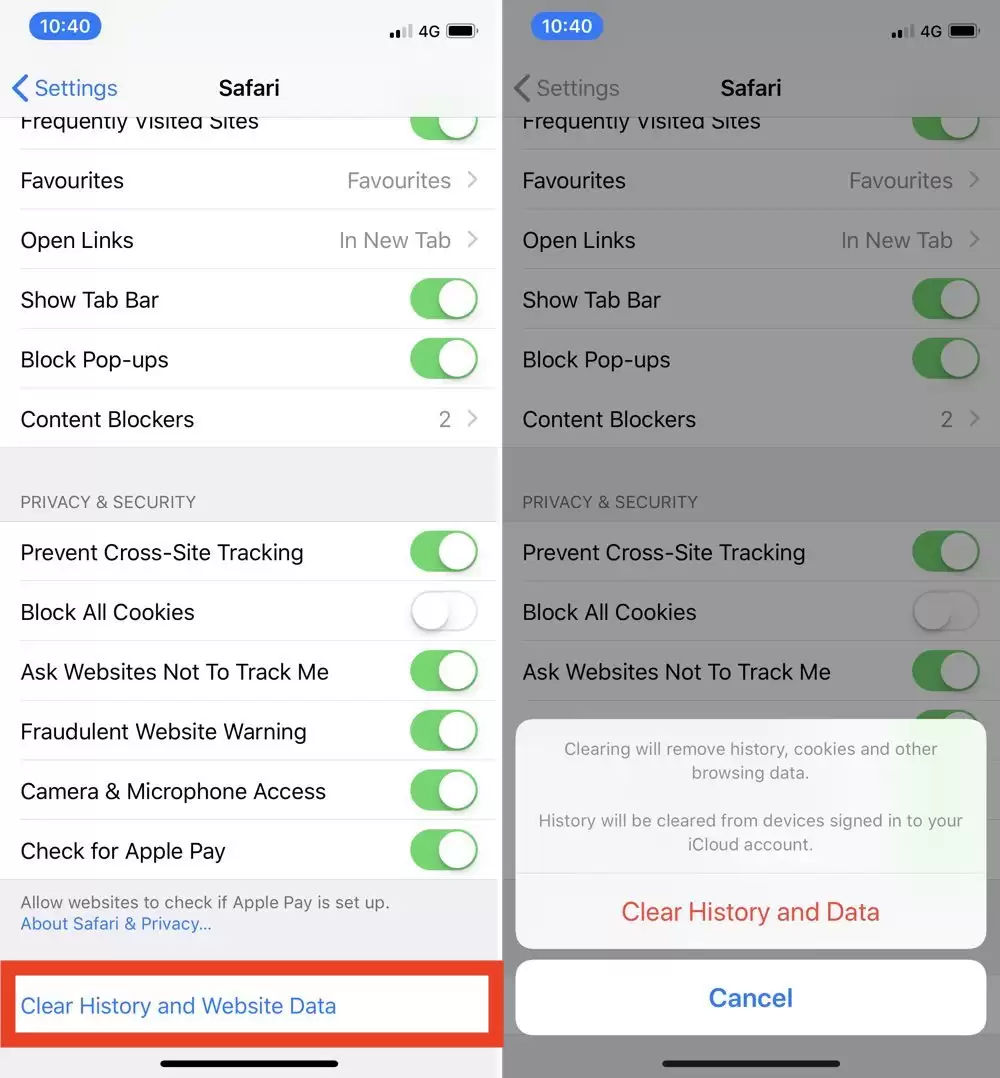 删除 Safari 浏览器历史记录 2 种方法 | 清除记录按钮显示灰色怎么办? 删除 Safari 浏览器历史记录 2 种方法 | 清除记录按钮显示灰色怎么办?