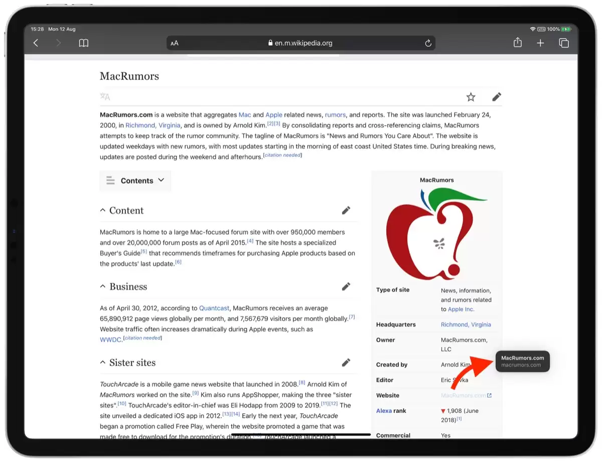 如何在 iPadOS 上通过 Safari 中的链接在新窗口中打开? 如何在 iPadOS 上通过 Safari 中的链接在新窗口中打开?