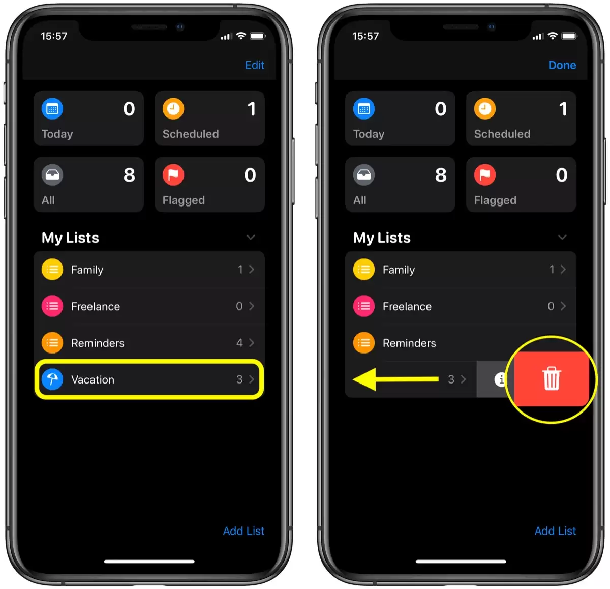 iOS 13 教程:如何在 iPhone 删除「提醒事项」的提醒列表? iOS 13 教程:如何在 iPhone 删除「提醒事项」的提醒列表?