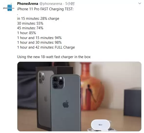 苹果iPhone 11 Pro充电快吗?iPhone 11 Pro充满电要多久? 苹果iPhone 11 Pro充电快吗?iPhone 11 Pro充满电要多久?