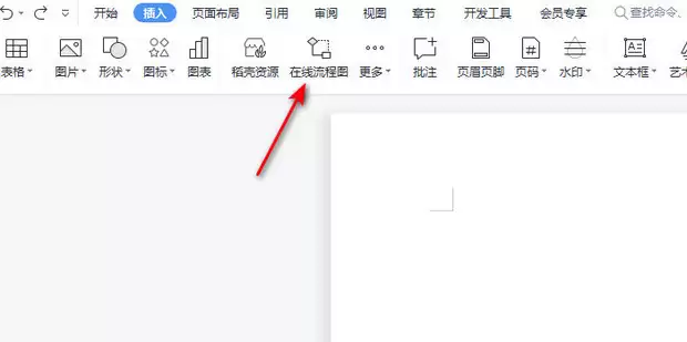 如何使用WPS流程图