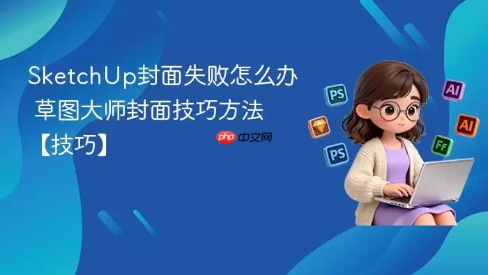 SketchUp封面失败怎么办 草图大师封面技巧方法【技巧】