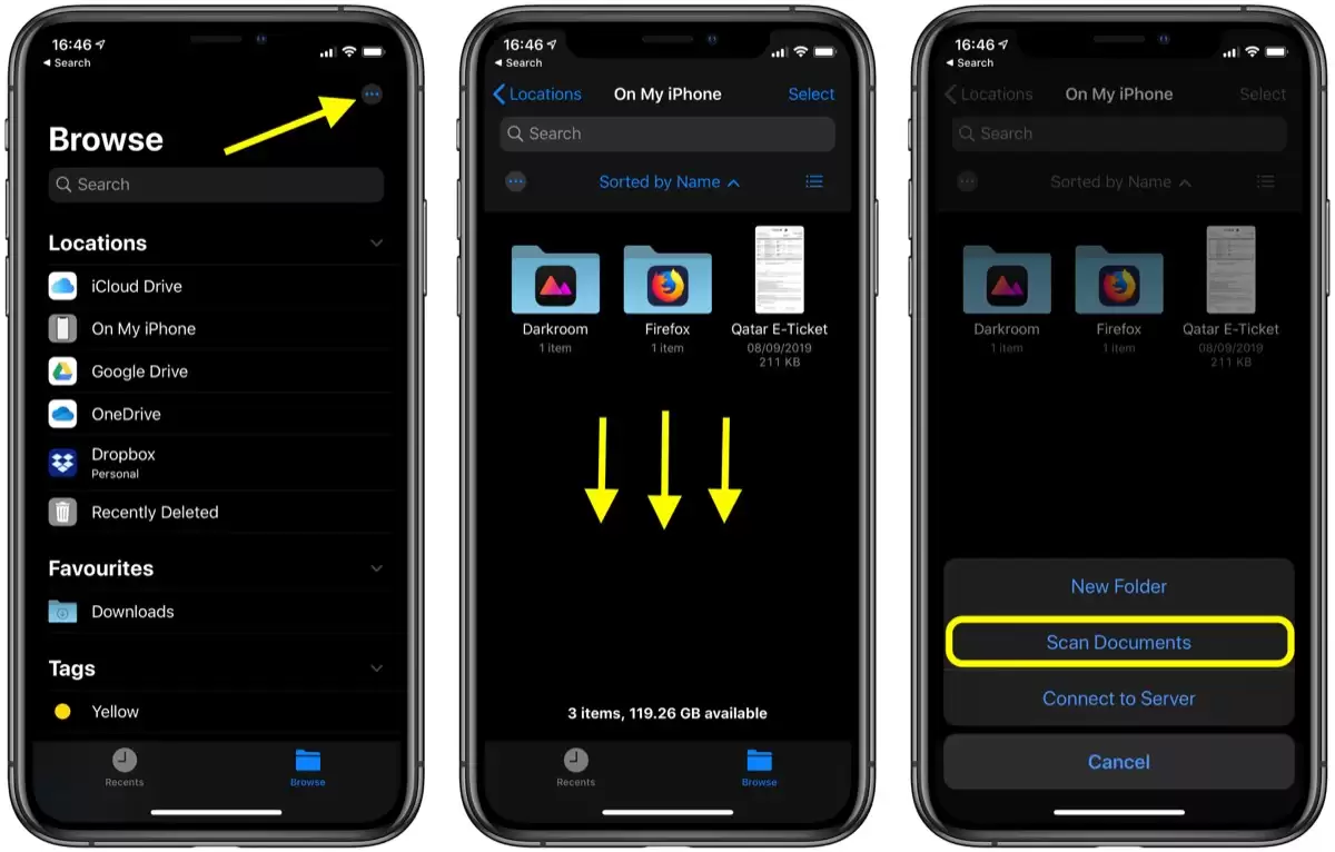 如何利用 iPhone「文件」应用中的扫描功能将纸质文件扫描为 PDF? 如何利用 iPhone「文件」应用中的扫描功能将纸质文件扫描为 PDF?