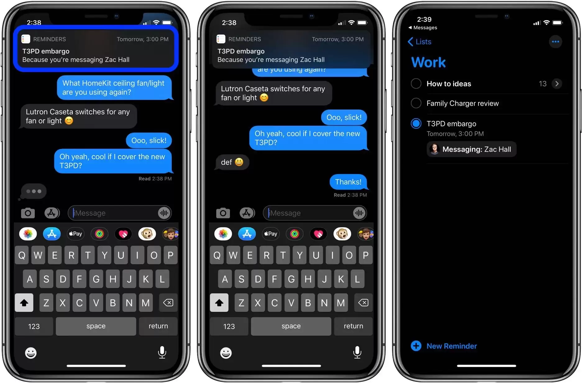 iOS 13 教程:如何在向某人发送信息时触发提醒事项? iOS 13 教程:如何在向某人发送信息时触发提醒事项?