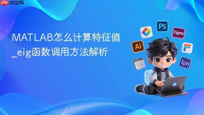 MATLAB怎么计算特征值_eig函数调用方法解析
