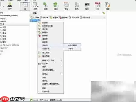 Na vicat复制表结构与数据