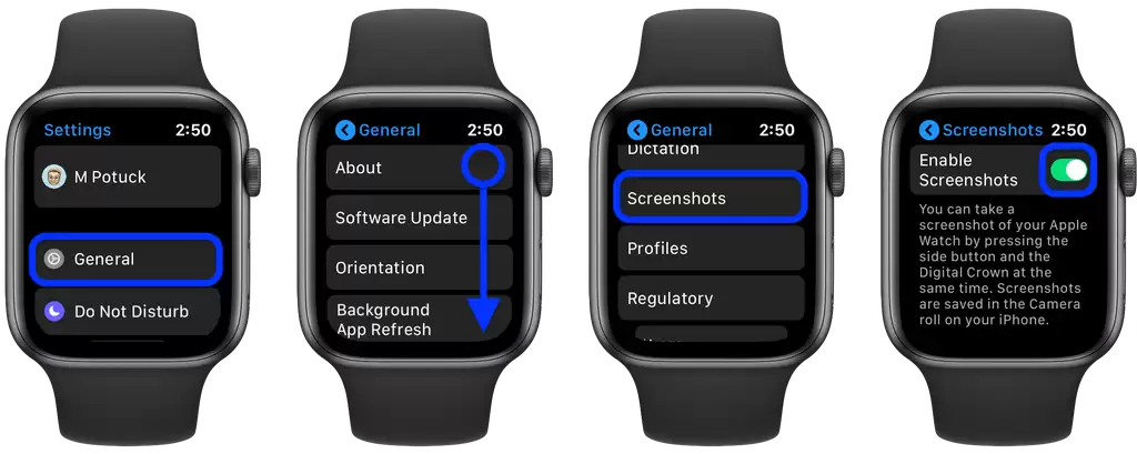如何在 Apple Watch 上禁用屏幕截图? 如何在 Apple Watch 上禁用屏幕截图?