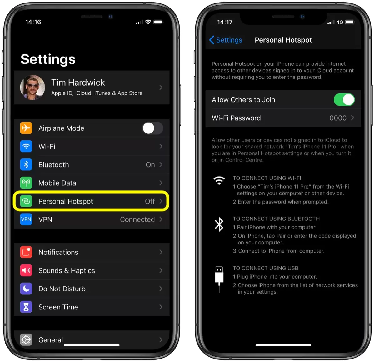如何在 iPhone 或 iPad 上启用「即时热点」? 如何在 iPhone 或 iPad 上启用「即时热点」?