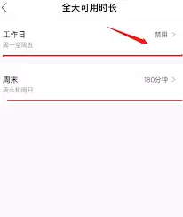 小度app怎么设置全天使用时长