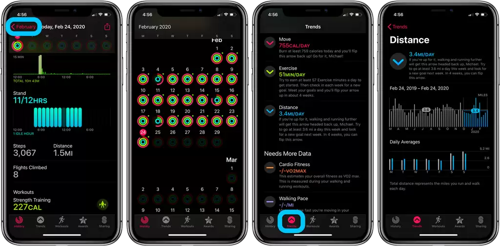 如何在 Apple Watch 上追踪步数、距离及爬楼层数? 如何在 Apple Watch 上追踪步数、距离及爬楼层数?