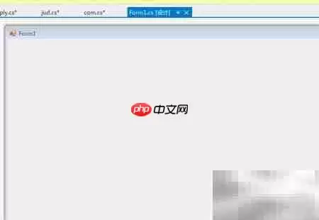 C窗体添加按钮标签对话框