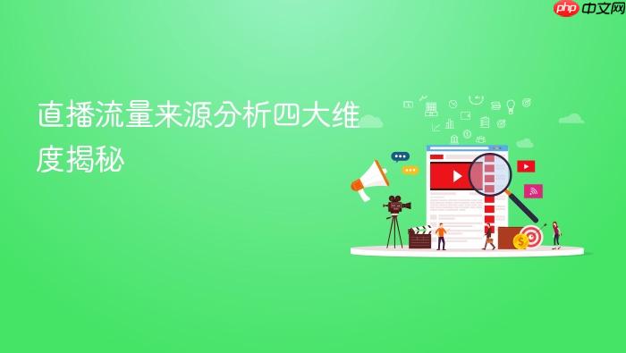 直播流量来源分析四大维度揭秘