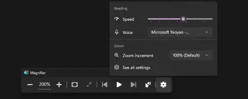Win11 Beta 26220.8680预览版优化小部件体验并升级无障碍功能