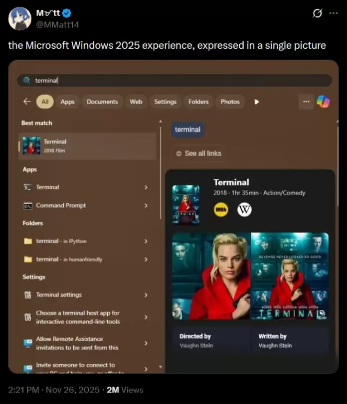 支持彻底关闭必应网络搜索! Win11搜索功能新增开关