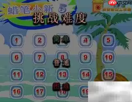 蜡笔小新自行车赛通关秘籍