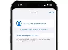 如何创建新的Apple ID