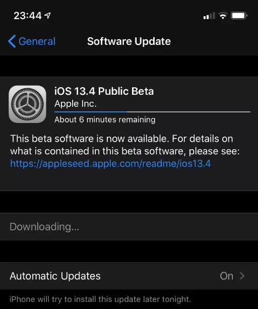 iOS 13.4 公测版更新内容及升级方法