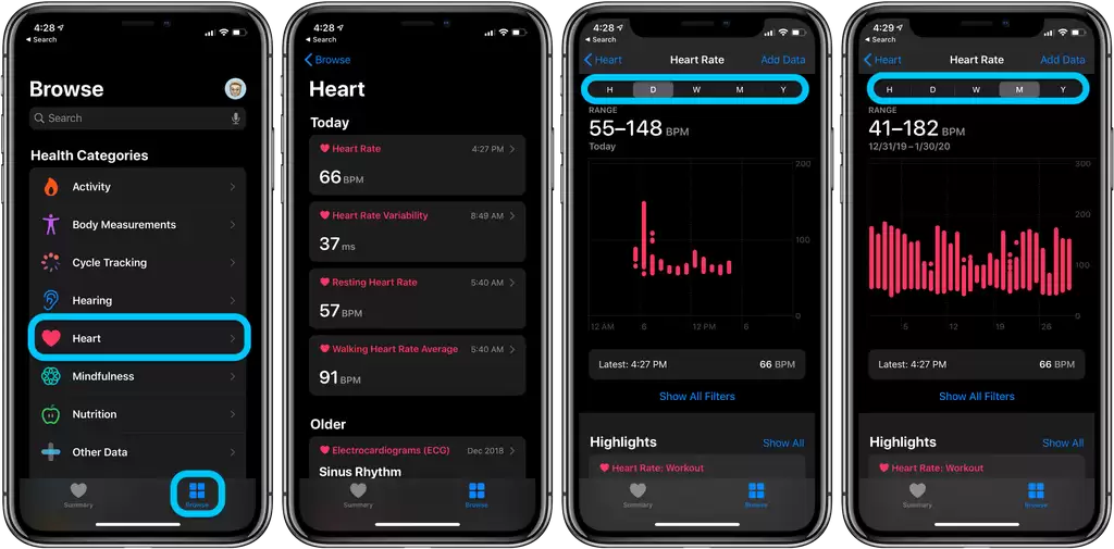 Apple Watch 教程:如何查看心率记录? Apple Watch 教程:如何查看心率记录?