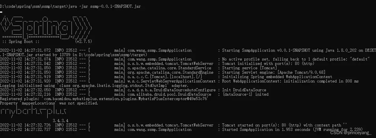 SpringBoot项目快速启动实现过程