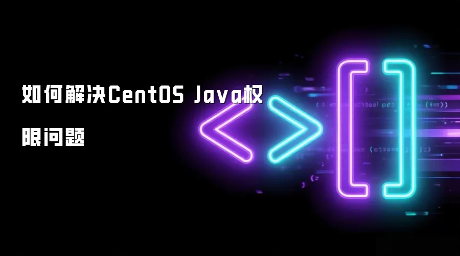 如何解决CentOS Ja va权限问题