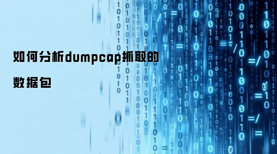 如何分析dumpcap抓取的数据包