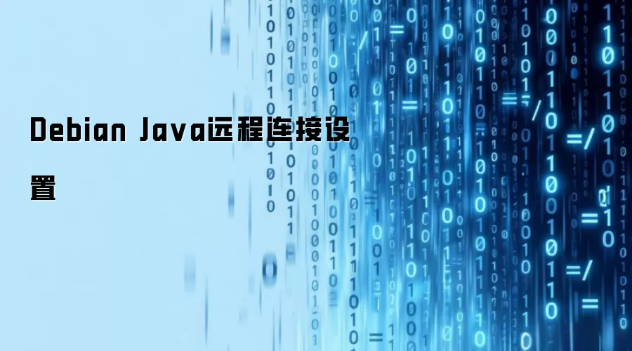 Debian Ja va远程连接设置