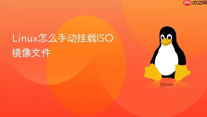 Linux怎么手动挂载ISO镜像文件
