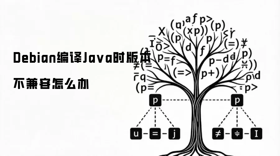 Debian编译Ja va时版本不兼容怎么办