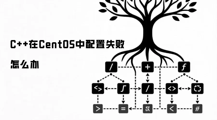 C++在CentOS中配置失败怎么办