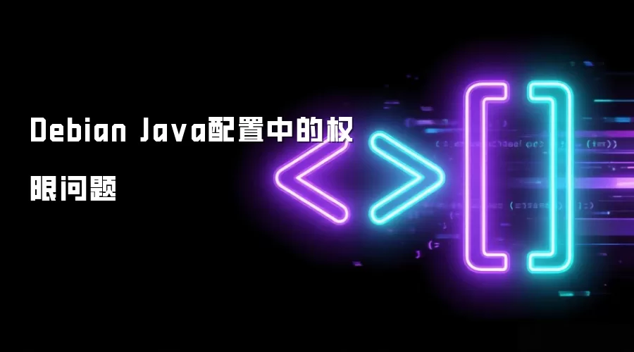 Debian Ja va配置中的权限问题