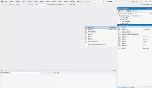 Visual Studio如何创建C语言除法程序