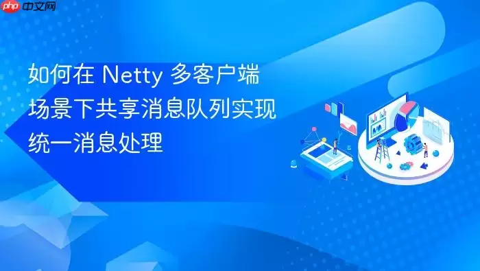 如何在 Netty 多客户端场景下共享消息队列实现统一消息处理