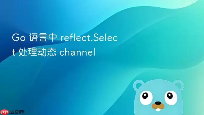 Go 语言中 reflect.Select 处理动态 channel