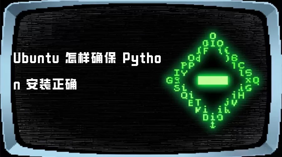 Ubuntu 怎样确保 Python 安装正确