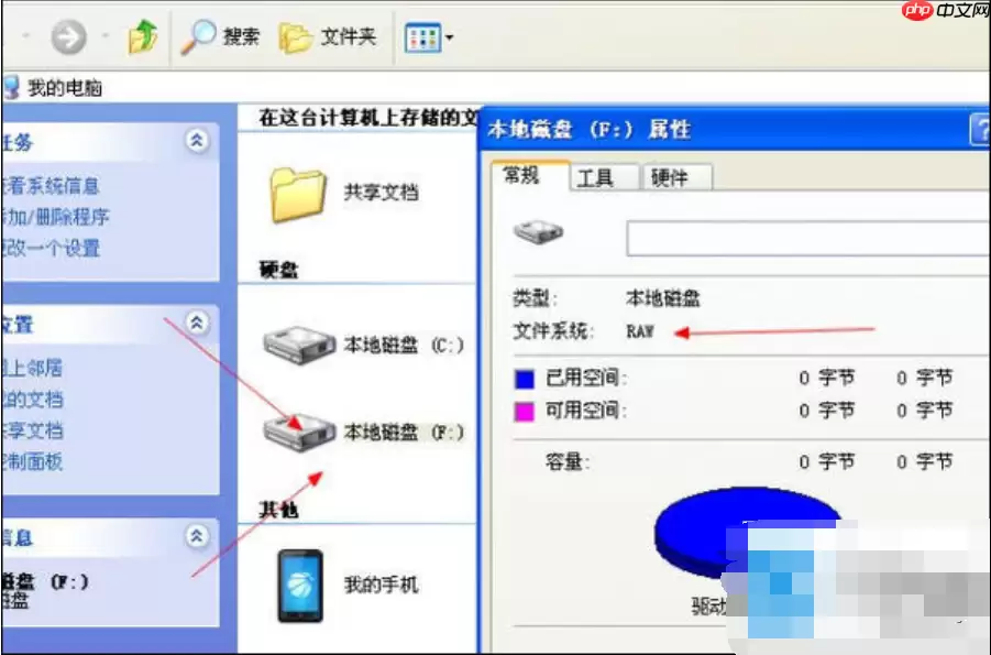 驱动器中没有磁盘的原因和解决办法
