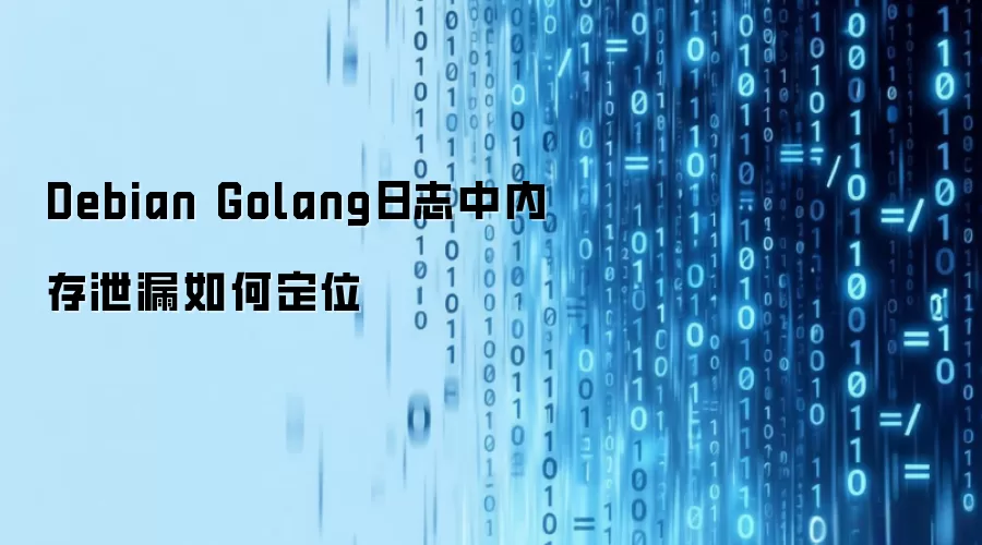 Debian Golang日志中内存泄漏如何定位