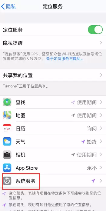 查看和管理 iPhone 应用访问位置数据的权限 查看和管理 iPhone 应用访问位置数据的权限