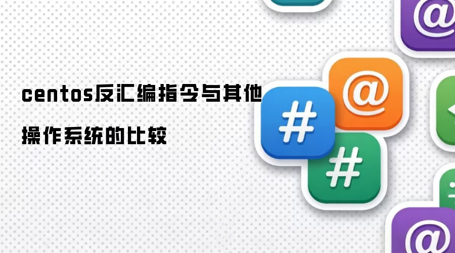 centos反汇编指令与其他操作系统的比较
