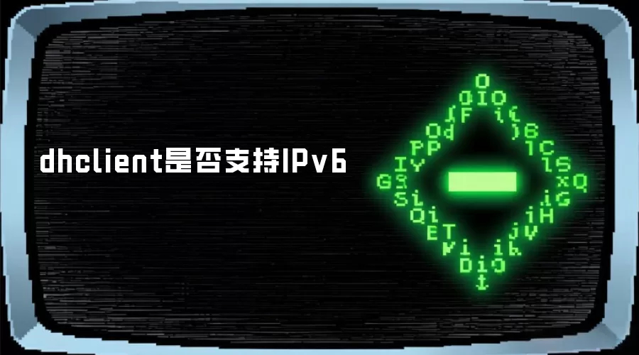 dhclient是否支持IPv6