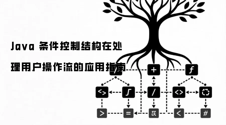 Java 条件控制结构在处理用户操作流的应用指南