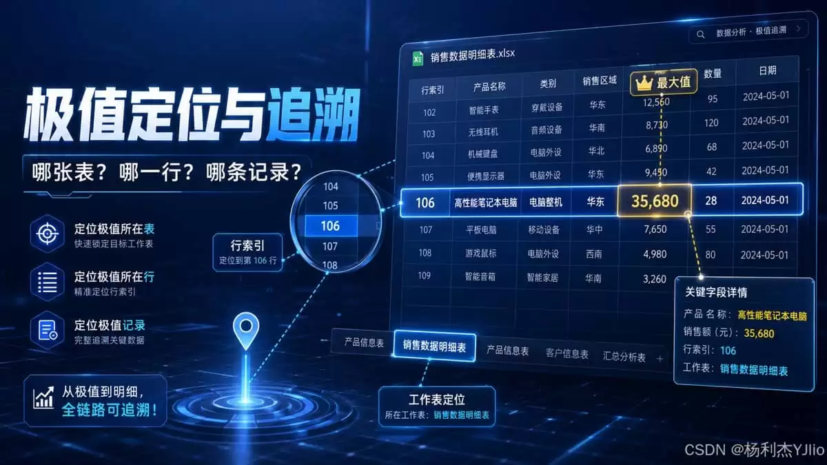 Python批量统计Excel工作簿的最大值和最小值