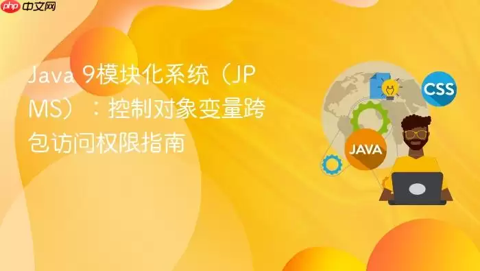 Ja va 9模块化系统(JPMS):控制对象变量跨包访问权限指南