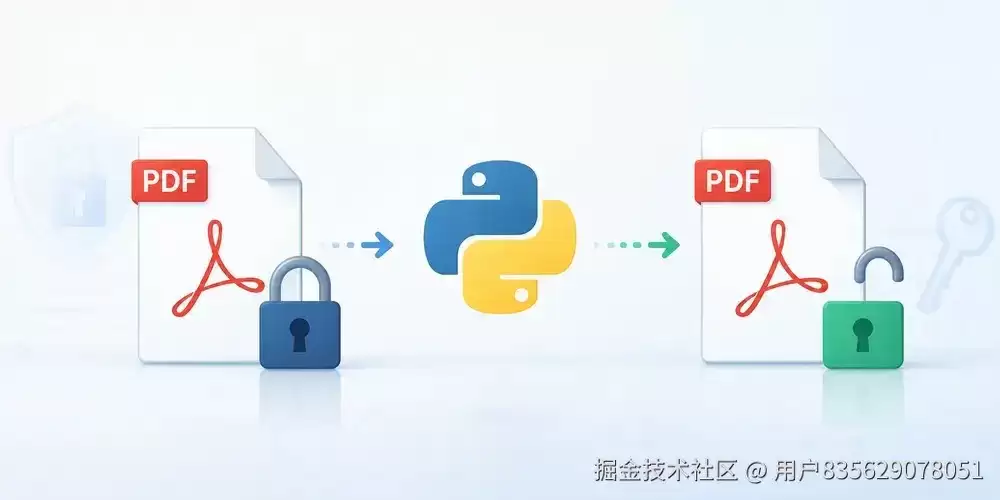 Python实现PDF文件加密与解密方法的完整代码