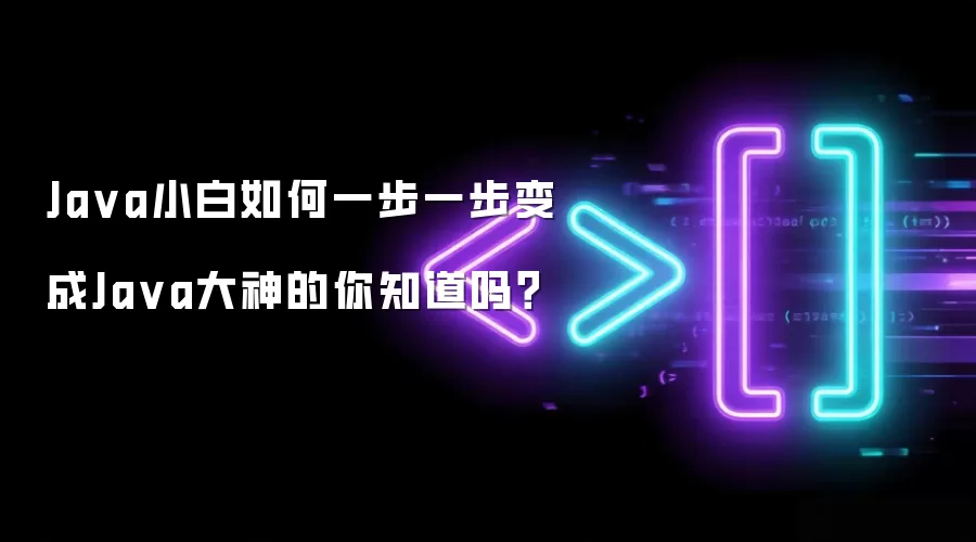 Java小白如何一步一步变成Java大神的你知道吗？