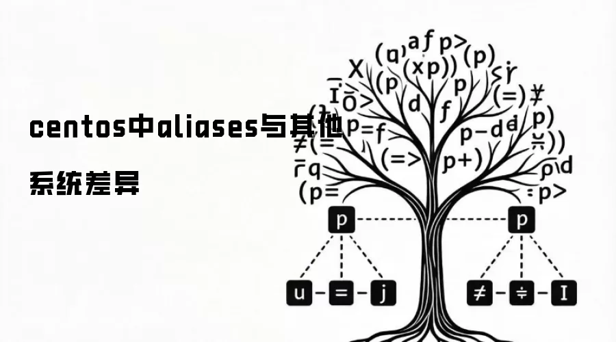 centos中aliases与其他系统差异