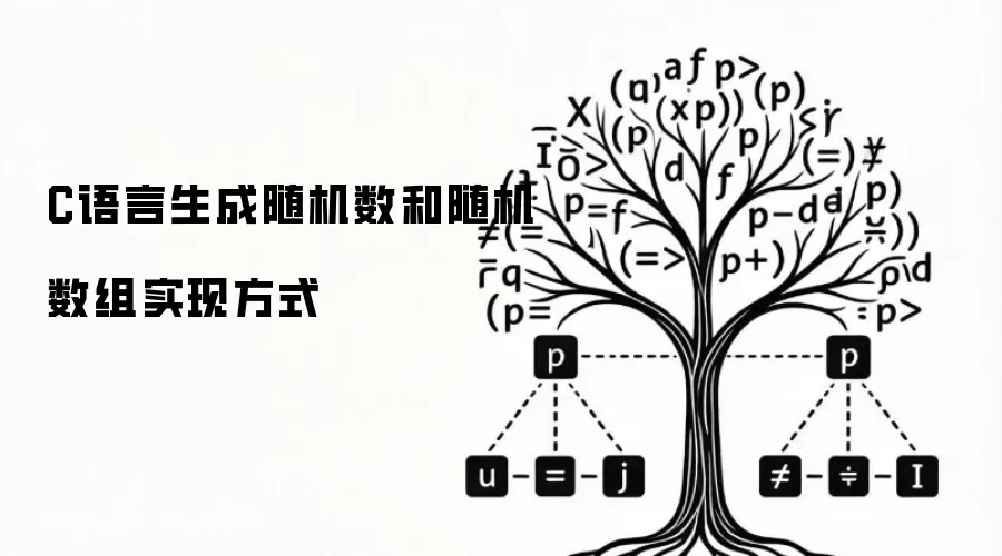 C语言生成随机数和随机数组实现方式