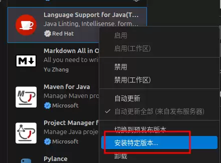 VS Code插件Language Support for Ja va(TM) by Red Hat报错两种解决办法