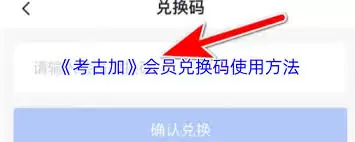 考古加兑换码在哪输入