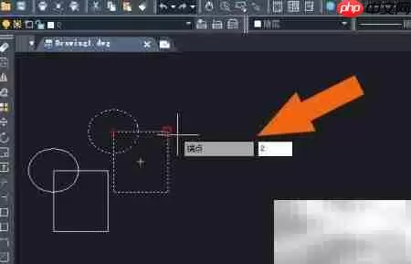 中望CAD2020图形缩放技巧