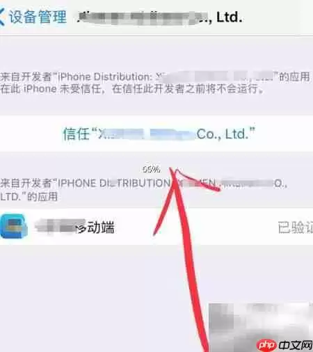 iPhone应用打不开？信任开发者